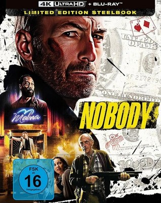 Nobody - 4K Ultra HD + Blu-ray Steelbook # UHD+BD-NEU
