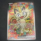 Meowth ex 121/088 ENGLISH Special Illustration Rare - Perfect Order SIR