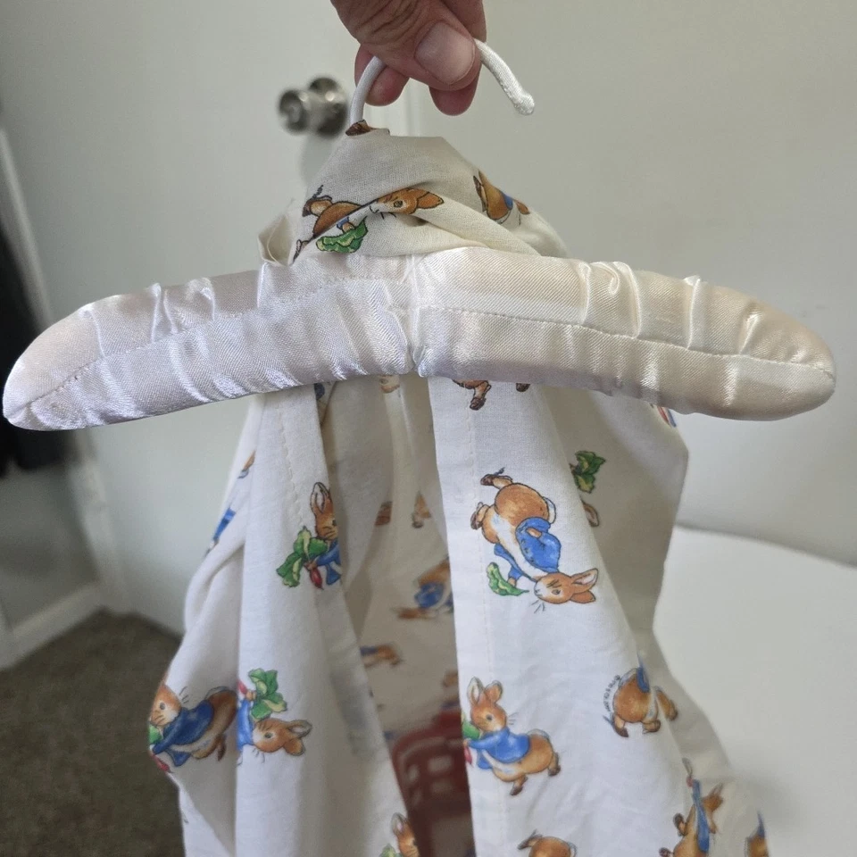 Cabide de porta vintage PETER RABBIT PENDURADO PORTA-FRALDAS EMPILHADOR Beatrix Potter - Imagem 3 de 4