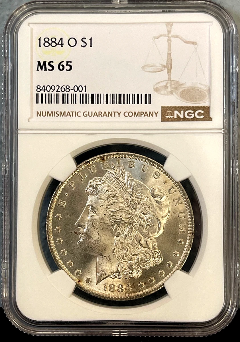 1884 Year Grade MS 65 Morgan Dollars (1878-1921) for sale | eBay