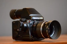 Mamiya 645 Pro with AE Diopter Finder and Mamiya Sekor 55mm f2.8