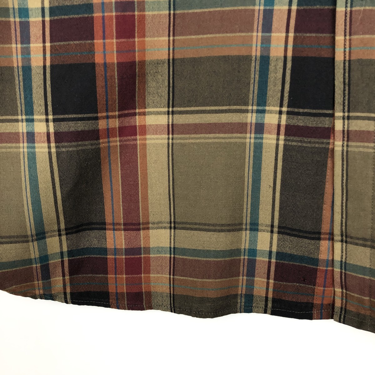 PENDLETON Old clothes 70'S check pattern button d… - image 9