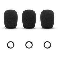 Microphone Cover 3 Pack Replacement Mic Foam Aviation 20 X A10 A20 A30 Headset