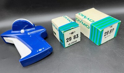 Dymo 1750 Etikettiergerät Handpistole mit 15 blau gelb grün 29 83 82 verpackt ungetestet