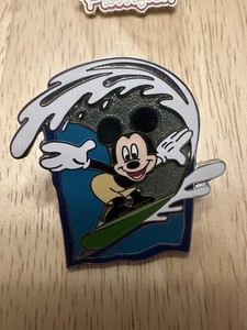 Disney 2002 Surfing Mickey Pin