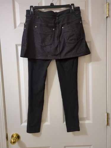 Athleta Bettona schwarze 2-in-1 Leggings mit Rock Größe S Einteiler - Bild 5 von 5