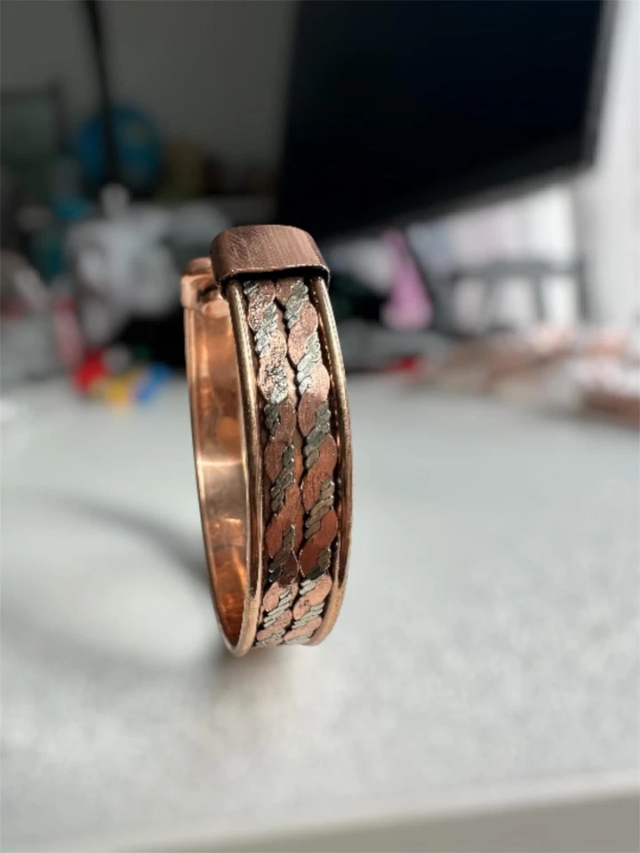 Kupfer Magnet Armband Damen Armreif ;magnetische Kupferarmband - Bild 4 von 4