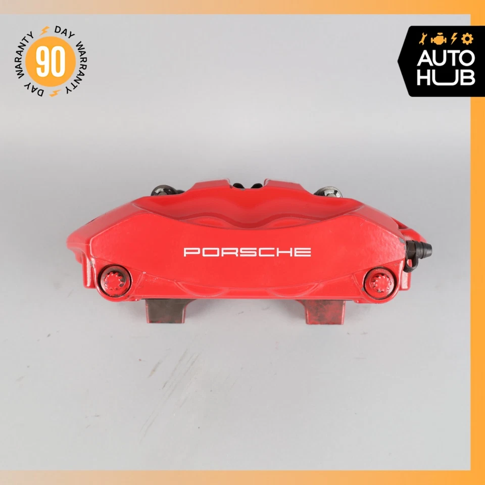 Juego de pinzas de freno traseras izquierda y derecha 11-18 Porsche Cayenne Turbo 958 Touareg OEM Foto 3 de 4