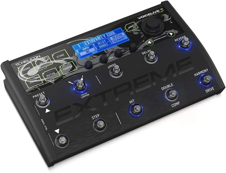 TC Helicon VoiceLive 3 Extreme Vocal and Guitar Effects Processor Pedal JP NEW - Image 3 of 4