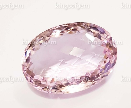 100 Ct Rose Quartz Oval Shape Very nice Quality Cornflower Loose Gemstone