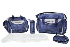 5pcs Baby Nappy Changing Bag Set Diaper Bags Shoulder Handbag Mommy Bag Newborn.