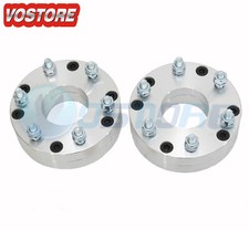 2 2 5x4.75 To 6x5.5 74mm Wheel Spacers Adapters Fits Chevrolet Silverado