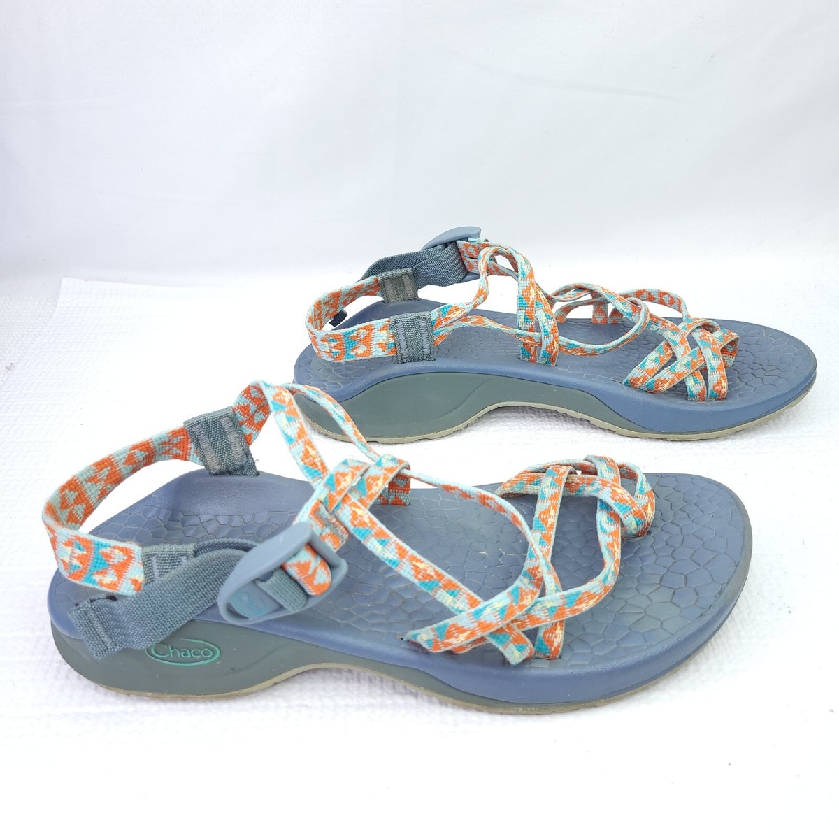 Chaco Zvolv 2 Men\'s Multicolor Strappy Sandals Hiking Outdoor Size 11 Chaco Womens 5 zvolv x2 strappy sandals tie dye hiking water  main image 4