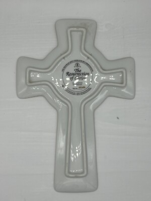 Resurrection of Christ Porcelain Cross Franklin Mint Heirloom | eBay