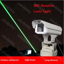 Powerful 1W Green LASER Pest Outdoor Waterproof Animal Bird Repellent Lighting