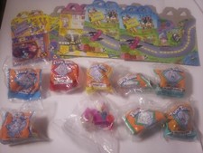 McDonald's Tiny Toons Lot Of 9 With 4 Happy Meal Boxes