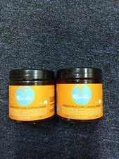2 Pack Curls Passion Fruit Curl Control Paste 4 oz Sculpting Shine Pomade 