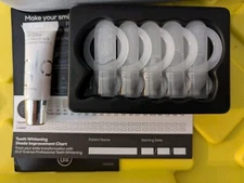 GLO Science 5 Pcs WHITENING GEL VIALS 10% With Lip Care And Pouch