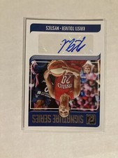 2019 Panini Donruss WNBA Autograph Kristi Toliver