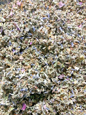 No.55 Organic Lavender Lily Flowers Passion Raspberry Leaf +more! oz lb tea