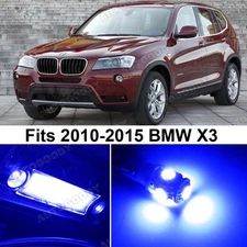 20 x Premium Blue LED Lights Interior Package Upgrade for BMW X3