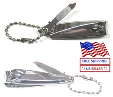 Choose Quantity---2 " Nail Clipper W/ File cutter , Chain Manicure,nail care