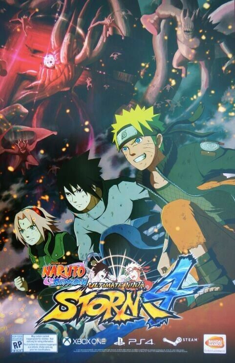 POSTER (11 x 17 inches): Naruto Shippuden Ultimate Ninja Storm 4