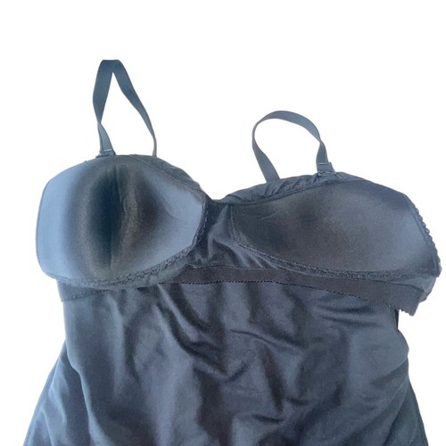 Lauren Ralph Lauren Bandeau Flyaway One-Piece Swimsuit black, 20W - Picture 7 of 11