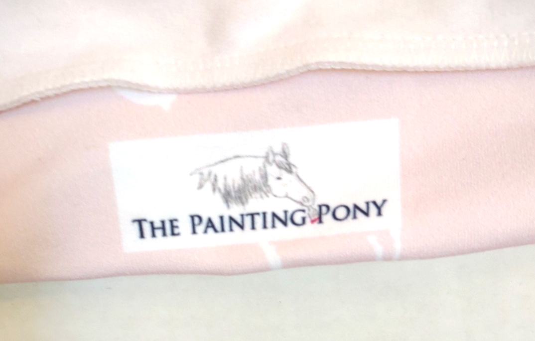 Maglione girocollo The Painting Pony donna L rosa stampa cavallo allover cowgirl