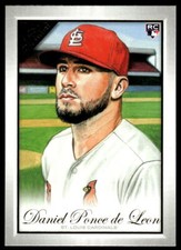 2019 Topps Gallery #34 Daniel Ponce de Leon  RC   St. Louis Cardinals