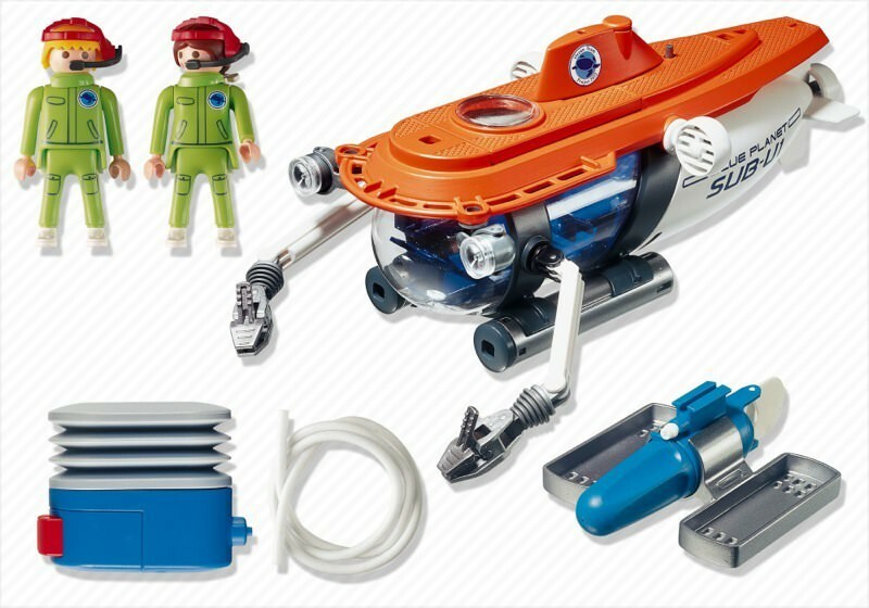 playmobil submarine