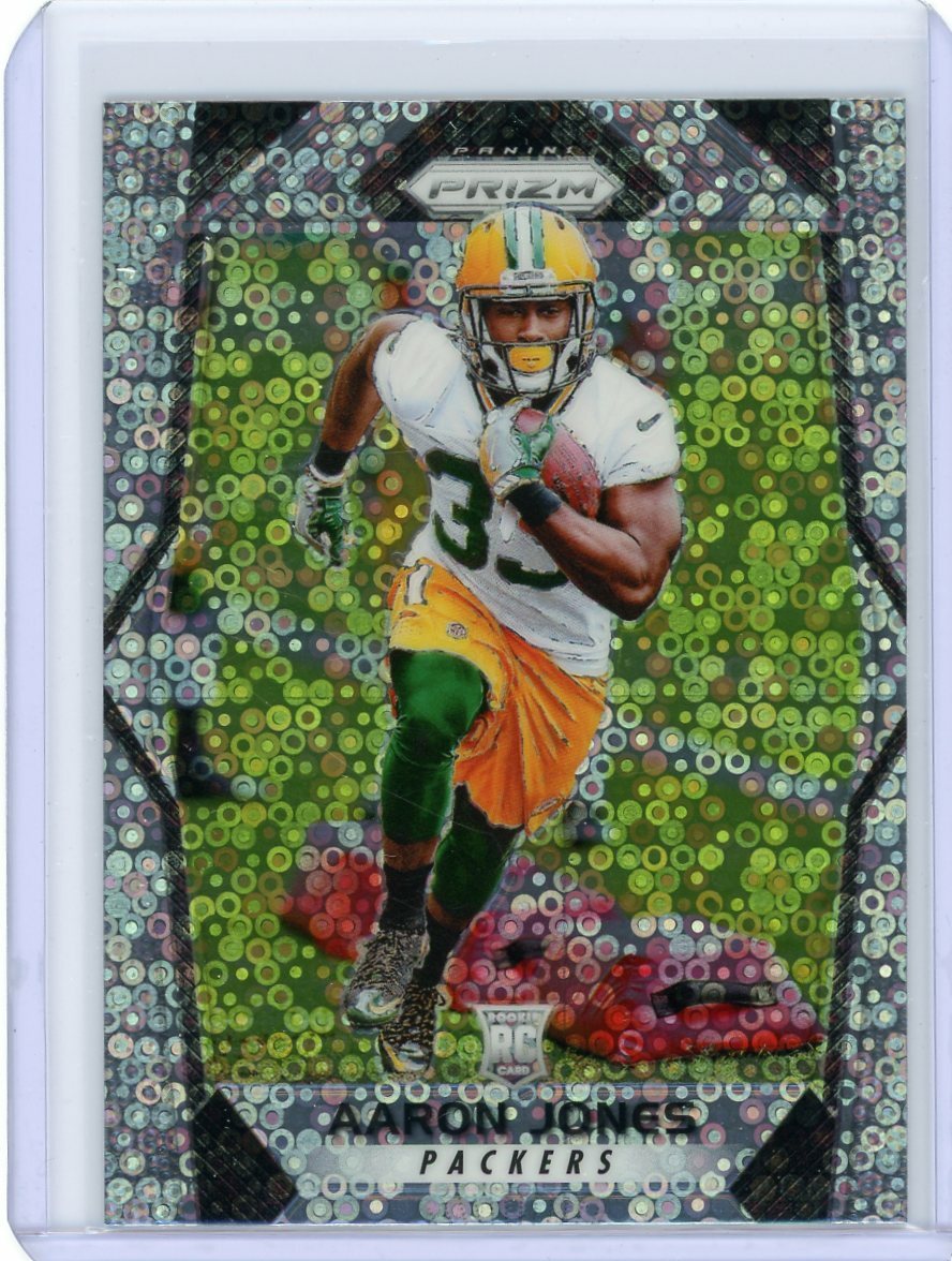 2017 Panini Prizm Football Disco Prizm Rookie #288 Aaron Jones