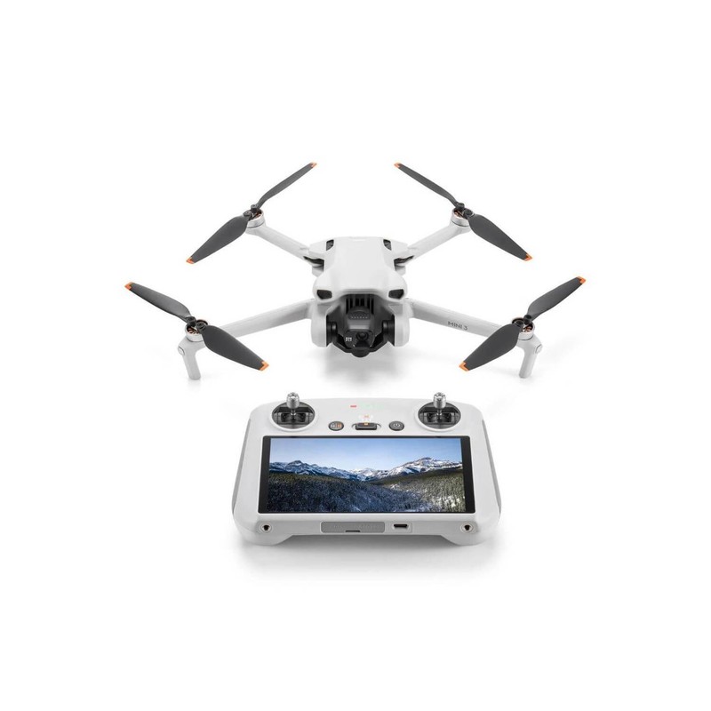 DJI Mini 3 (DJI RC) Lightweight Foldable Mini Camera Drone 4K HDR Video - Refurb