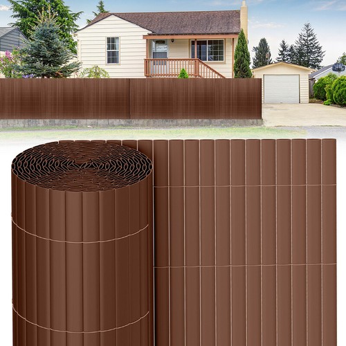 PVC Sichtschutzmatte Balkonblende Sichtschutz Windschutz Blickschutz Balkon Zaun - Bild 13 von 14