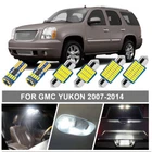 13pcs White Interior LED Lights For 2007-2014 GMC Yukon Chevy Tahoe Suburban
