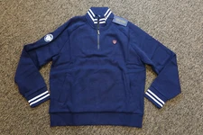 New Ralph Lauren Polo Golf Men's 1/4 Zip Pullover - Size Medium - NAVY BLUE