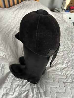 HARRY HALL Horse Riding Boots And Hat UK