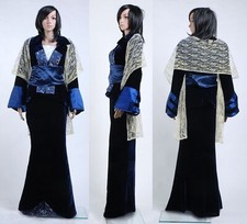 Sale Classic Movie Titanic Rose Flying Dress Victorian Carnival Dancing Costume