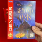 Beyond Oasis (Sega Genesis) In Box with Cartridge & Registration Card No Manual