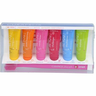 CURAPROX be you Mix-Set 6-Zahnpasten+1-Zahnb. 60 ml PZN14234397