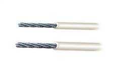 CAVETTO ACCIAIO INOX RIVESTITO PVC D ESTERNO 6 MM 1 METRO ACCESSORI BARCA NAUTIC