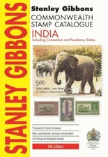 Stanley Gibbons Commonwealth Stamp Catalogue India & Indian States 5th Edition