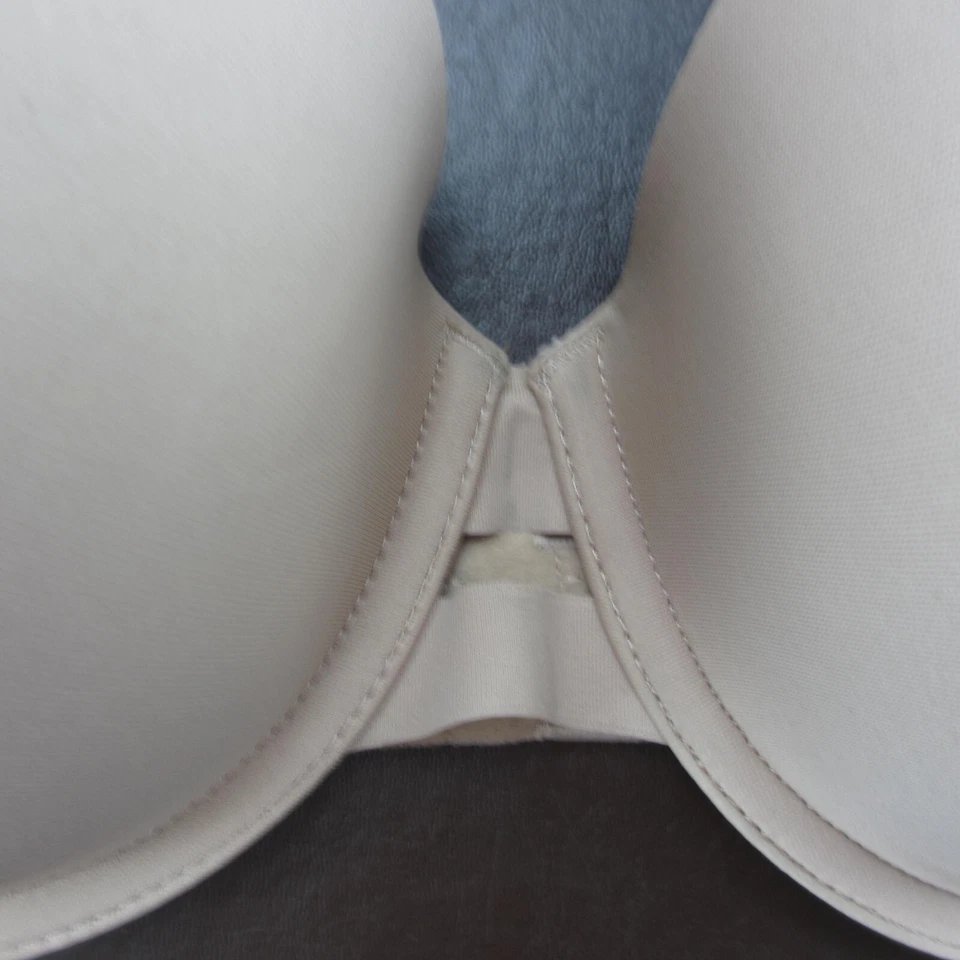 Sujetador Warners 36C Gris Sujetador Acolchado Con Aros Cierre Ajustable Espalda Foto 3 de 4