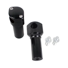 1" Bar 5" Black Riser Kit for Harley Softail Bad Boy FLSTS FXSTS FLSTSC FXSTSB