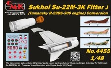 CMK 129-4455 - 1:48 Sukhoi Su-22M-3K Fitter J (Tumansky R-29BS-300 engine)