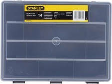 Stanley 1-92-761 Assortment Box 14 Compartments 34x5.7x26cm Durable Organiser