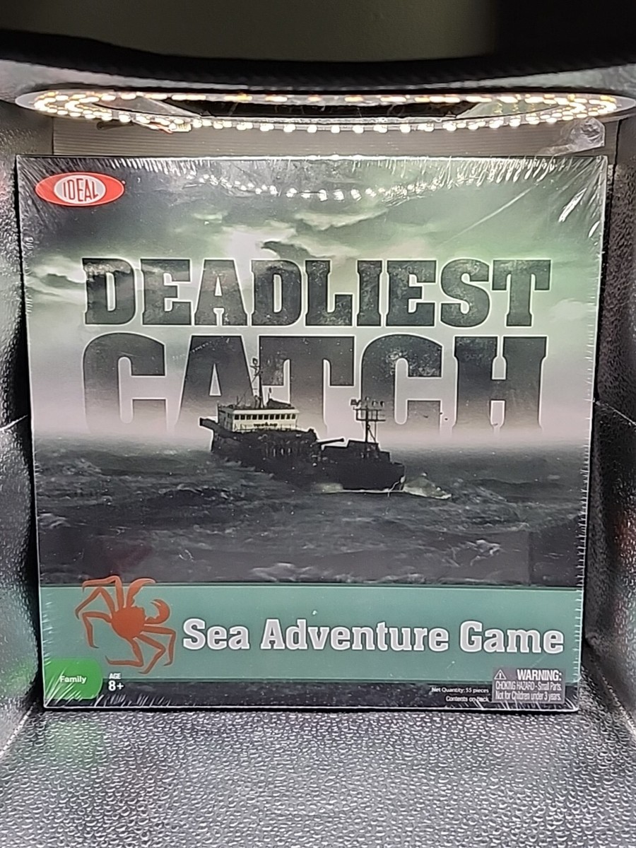 Deadliest Catch Crab Fishing Board Game Ideal Sea Adventure Family Game  SEALED