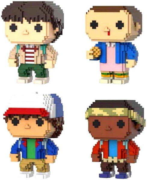 Funko 8 Bit Pop: Stranger Things 4PK-image