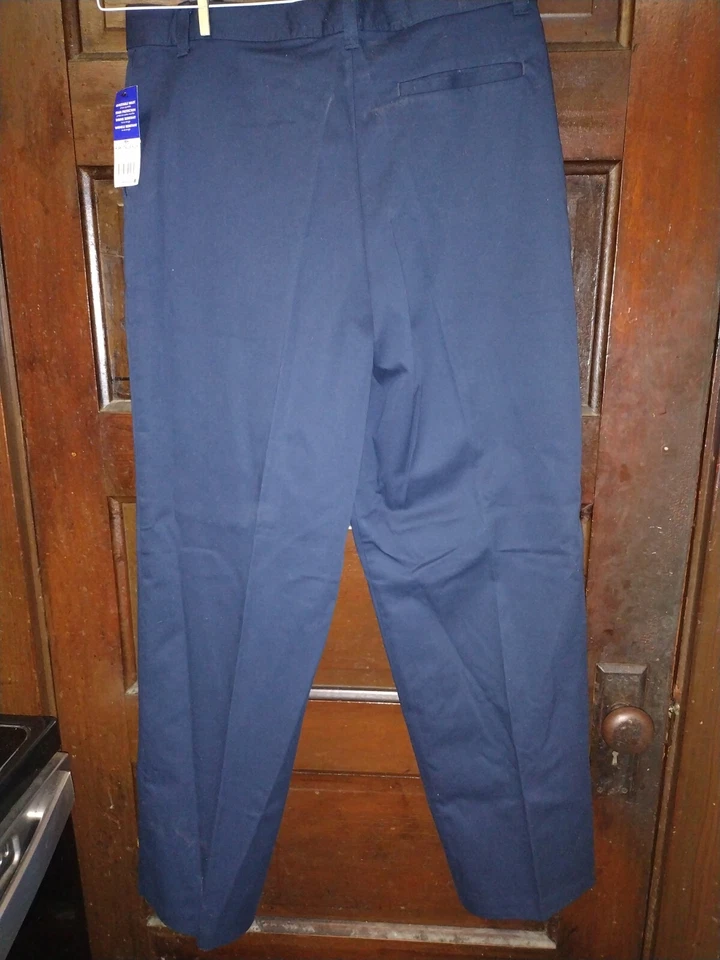Pantalones de uniforme escolar para niños talla 16 Husky Foto 2 de 3