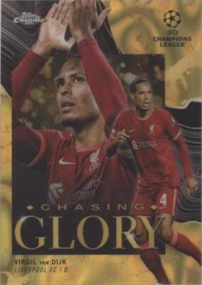 2021-22 Topps Chrome UCL Virgil van Dijk #CG-9 for sale | eBay